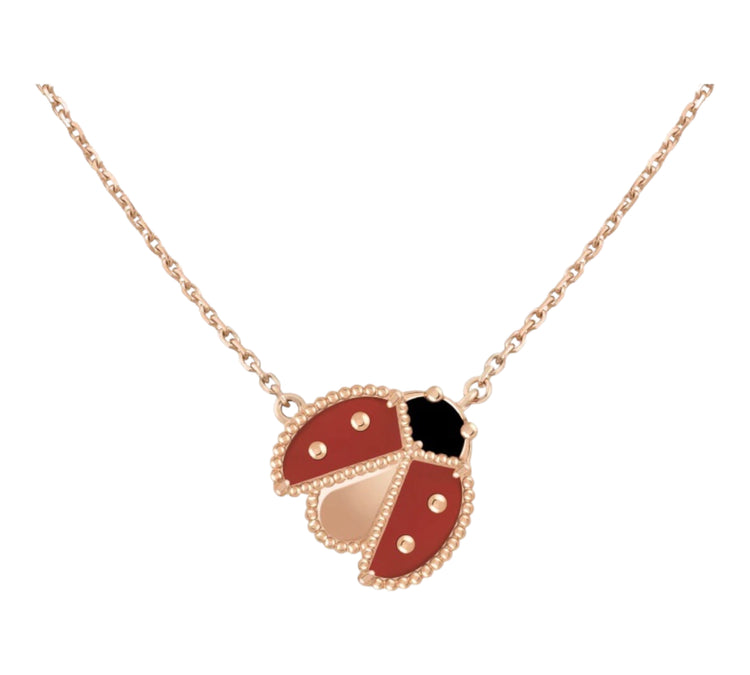 LadyBug Necklace