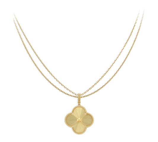 Large One Flower Necklace