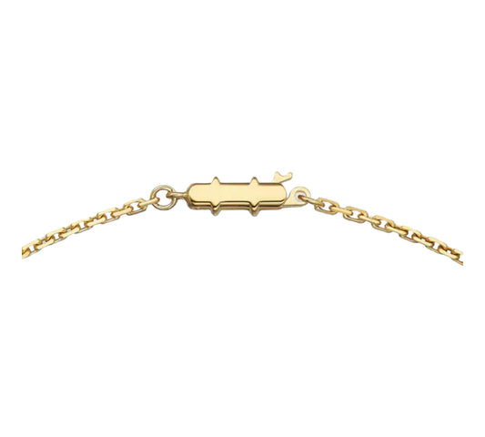 Round Full Diamond Necklace