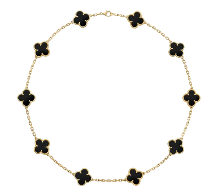 Medium Ten Flower Necklace