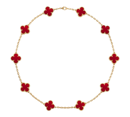 Medium Ten Flower Necklace