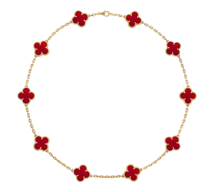 Medium Ten Flower Necklace