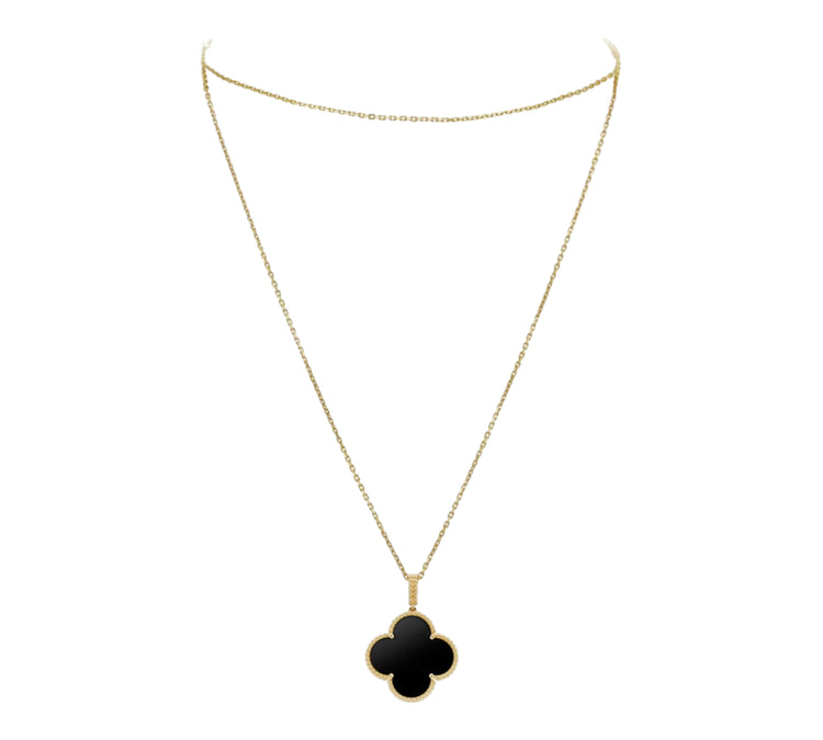 Large One Flower Necklace