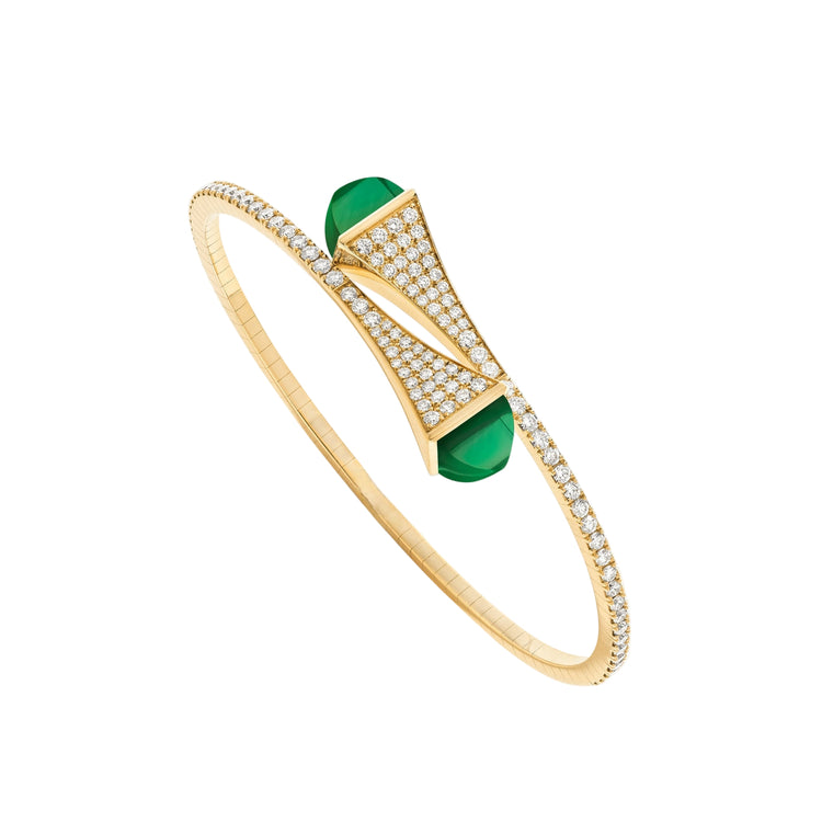 MIAMI GREEN BRACELET WITH DIAMOND