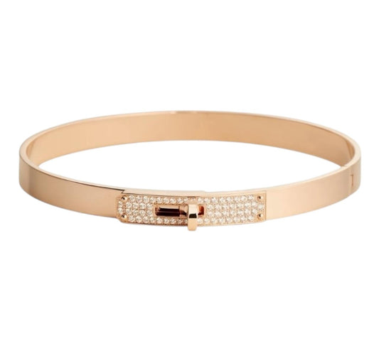 Bangle Bracelet With Diamonds