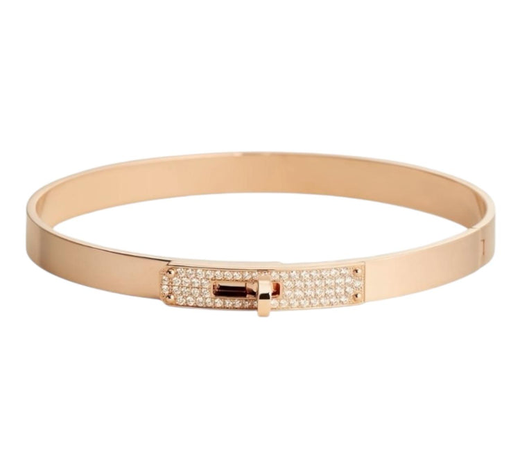 Bangle Bracelet With Diamonds