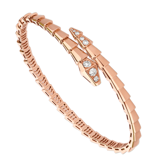 COBRA SINGLE BRACELET WITH DIAMOND