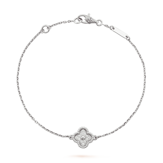 Small Flower Bracelet Diamond