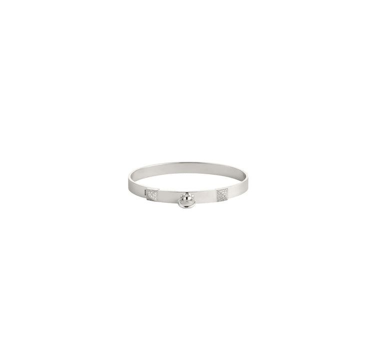 Bangle Pin With Diamonds Bracelet